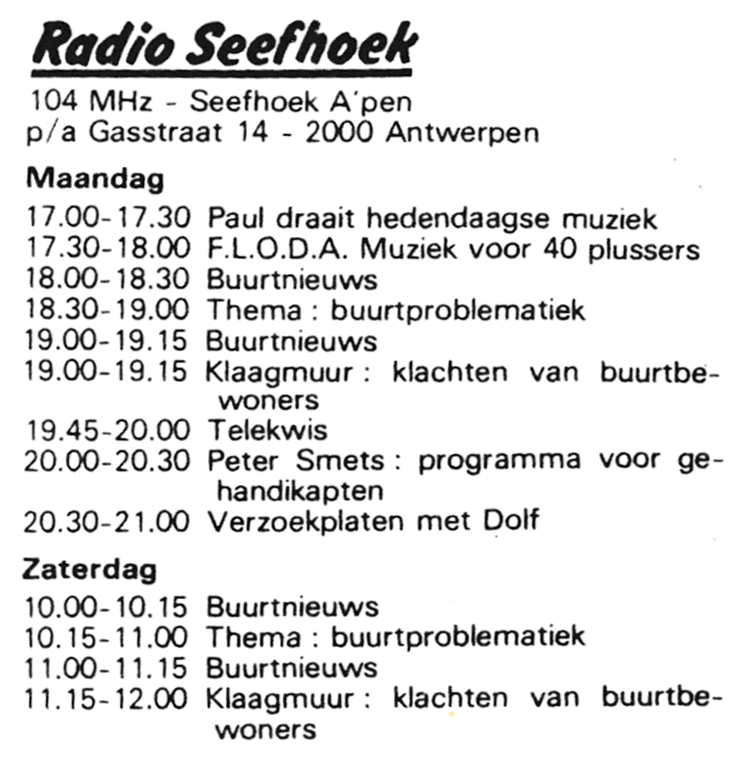 Radio Seefhoek
