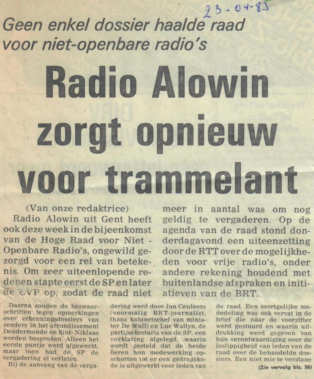 Radio Allowin