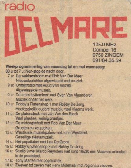 Radio Delmare - schema