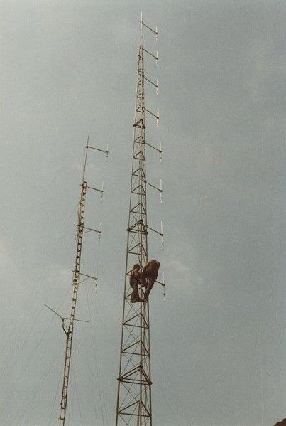 Radio Noordzee - antennemast
