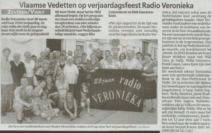 Radio Veronieka - 25 jaar