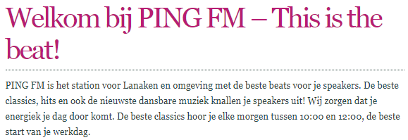 Ping FM
