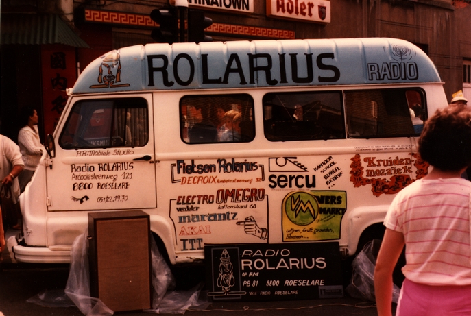 Radio Rolarius bestelwagen