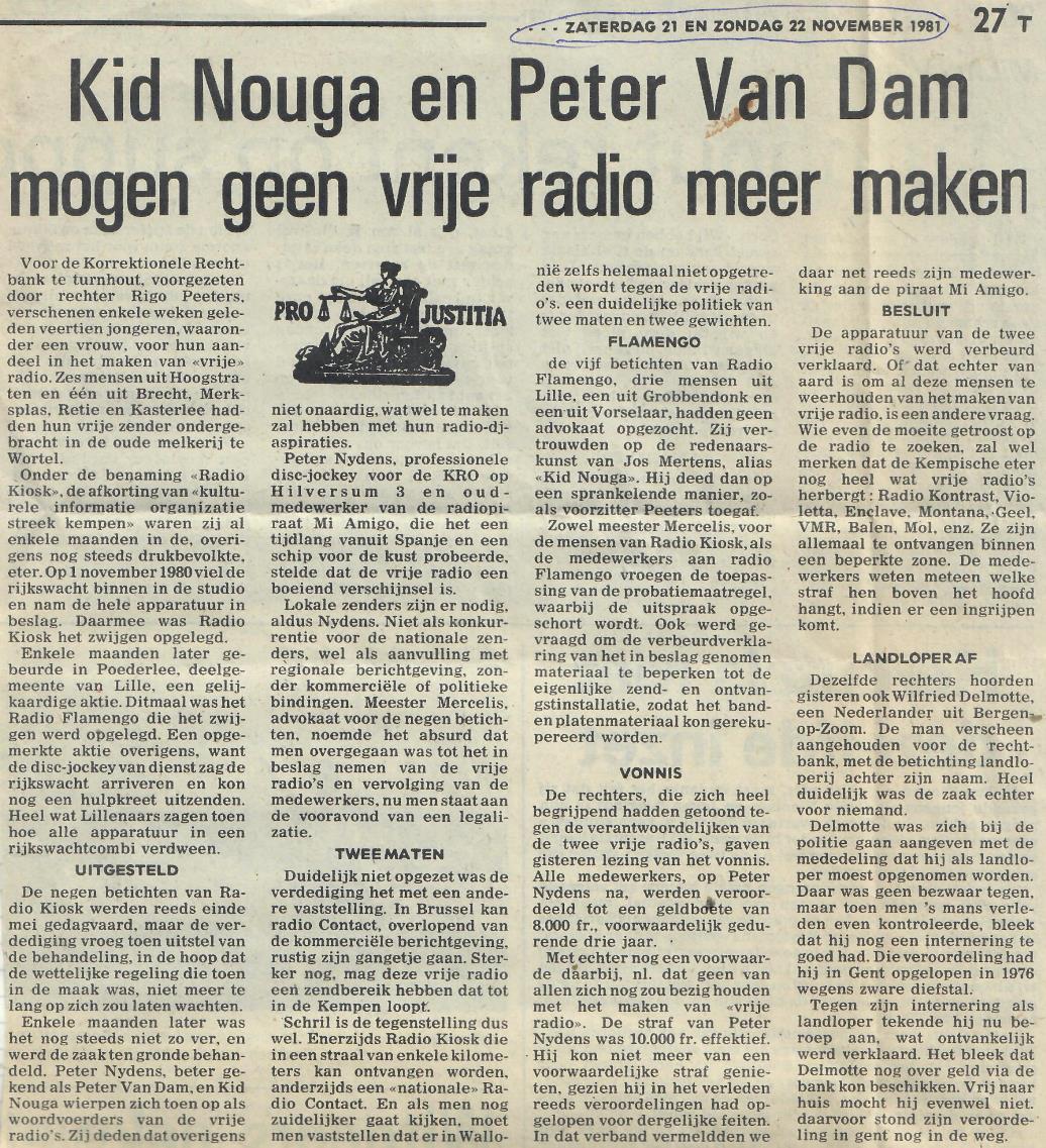 Radio Kiosk en Kid Nouga
