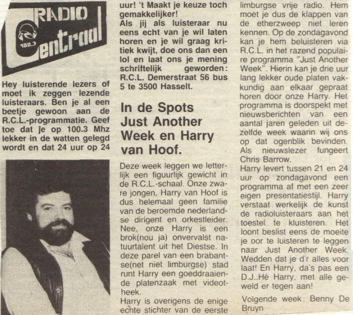 Harry Van Hoof