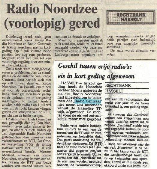 Artikel: Radio Noordzee voorlopig gered